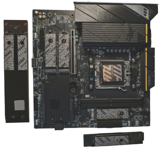 加持、千帧电竞！微星B850MPOWER主板评测手记pg电子模拟器试玩12+2+1相供电、Wi-Fi 7(图7)